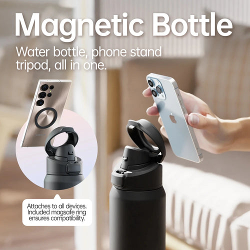 Magnetic Stainless Steel Insulated Water Bottle