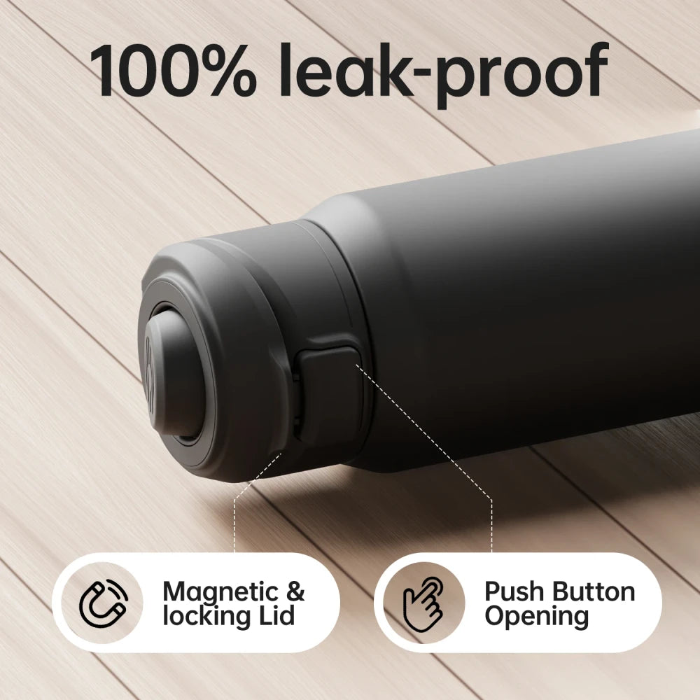 Magnetic Stainless Steel Insulated Water Bottle